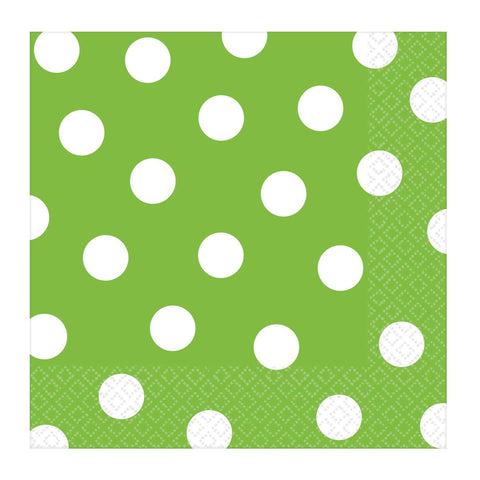 Luncheon Napkin Color Party Tableware, 16 Pieces, Made from Paper, Kiwi Green, by Amscan Luncheon Napkin Color Party Tableware, 16 Pieces, Made from Paper, Kiwi Green, by Amscan