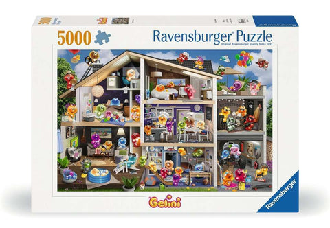 Puzzle Ravensburger - Gelini - Dollhouse, 5.000 piese (17434) Puzzle Ravensburger - Gelini - Dollhouse, 5.000 piese (17434)
