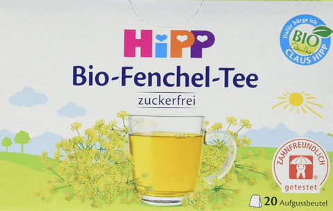 HIPP Organic Fennel Tea for Babies (20 Bags) HIPP Organic Fennel Tea for Babies (20 Bags)