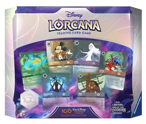 Ravensburger Disney Lorcana TCG: D100 Collector's Edition Gift Set for Ages 8 and Up Ravensburger Disney Lorcana TCG: D100 Collector's Edition Gift Set for Ages 8 and Up