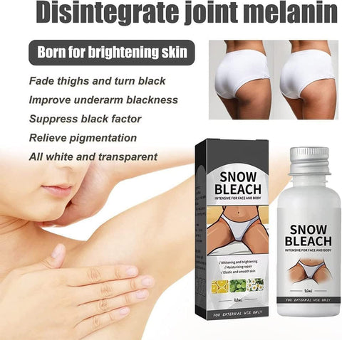 3PCS Snow Bleach Cream for Sark Spot Remover , Intimate Areas-Underarm, Neck, Armpit, Knees, Elbows,Face,Body 3PCS Snow Bleach Cream for Sark Spot Remover , Intimate Areas-Underarm, Neck, Armpit, Knees, Elbows,Face,Body