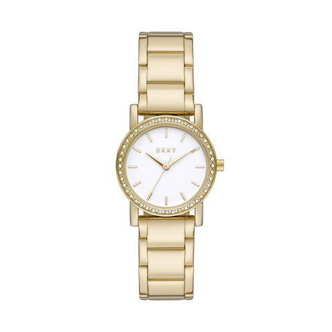 DKNY Women's Soho Quartz Stainless Steel Dress Watch, Color: Gold (Model: NY9204) DKNY Women's Soho Quartz Stainless Steel Dress Watch, Color: Gold (Model: NY9204)