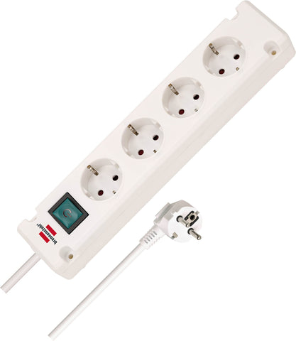 Brennenstuhl 1150650124 Indoor 4AC outlet(s) 1.5m White power extension 1150650124, White, 300 mm, 1.5 m Brennenstuhl 1150650124 Indoor 4AC outlet(s) 1.5m White power extension 1150650124, White, 300 mm, 1.5 m