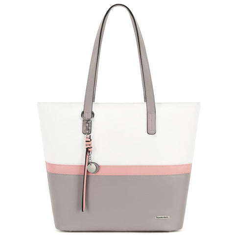 Pomelo Best Women Handbag Ladies Shopper Large Tote Bag PU Leather Shoulder Bag with Large Compartment for Office School Shopping Pomelo Best Women Handbag Ladies Shopper Large Tote Bag PU Leather Shoulder Bag with Large Compartment for Office School Shopping
