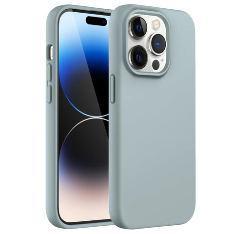 JETech Silicone Case for iPhone 14 Pro Max 6.7-Inch, Silky-Soft Touch Full-Body Protective Phone Case, Shockproof Cover with Microfiber Lining (Succulent) JETech Silicone Case for iPhone 14 Pro Max 6.7-Inch, Silky-Soft Touch Full-Body Protective Phone Case, Shockproof Cover with Microfiber Lining (Succulent)