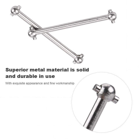 RC Car Drive Shaft, 4Pcs T-Power Metal Front Rear Drive Shaft for Wltoys A959/A949/A969/A979/K929-B RC Car RC Car Drive Shaft, 4Pcs T-Power Metal Front Rear Drive Shaft for Wltoys A959/A949/A969/A979/K929-B RC Car