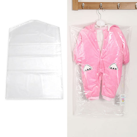 Bezall 10 Pack Clear Plastic Clothes Covers, 27.5 Inch Dry Cleaning Bags Hanging Dust Proof Garment Bags for Kids for Home Storage, Dry Cleaners (50 x 70cm) Bezall 10 Pack Clear Plastic Clothes Covers, 27.5 Inch Dry Cleaning Bags Hanging Dust Proof Garment Bags for Kids for Home Storage, Dry Cleaners (50 x 70cm)