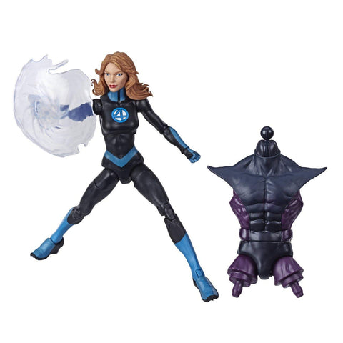 Marvel Legends Series Fantastic Four 6" Collectible Action Figure Invisible Woman Toy, 1 Accessory, 1 Build-A-Figure Part Marvel Legends Series Fantastic Four 6" Collectible Action Figure Invisible Woman Toy, 1 Accessory, 1 Build-A-Figure Part