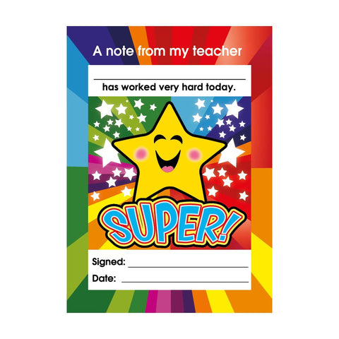 SuperStickers Super Praise Teacher Reward Note Pad, DNP14126 SuperStickers Super Praise Teacher Reward Note Pad, DNP14126