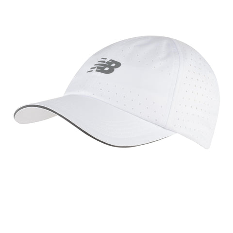 New Balance Unisex 6 Panel Pro Run Hat, Men's & Women's, One Size, White New Balance Unisex 6 Panel Pro Run Hat, Men's & Women's, One Size, White