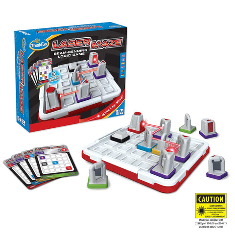 Thinkfun Laser Maze Logic, Logic Challenge & Brain Game - Stem Toys for Kids Age 8 Years Up - Presents for Children Thinkfun Laser Maze Logic, Logic Challenge & Brain Game - Stem Toys for Kids Age 8 Years Up - Presents for Children