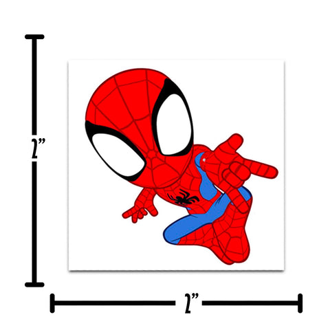 Spidey and His Amazing Friends Tattoos Party Favors Bundle ~ 70+ Perforated Individual 2" x 2" Spidey & Friends Temporary Tattoos for Kids Boys Girls (Spidey Party Supplies MADE IN USA) Spidey and His Amazing Friends Tattoos Party Favors Bundle ~ 70+ Perforated Individual 2" x 2" Spidey & Friends Temporary Tattoos for Kids Boys Girls (Spidey Party Supplies MADE IN USA)