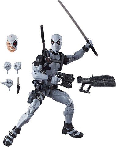 Marvel E1974 Hasbro Legends Series 12" Deadpool Action Figure From Uncanny X-Force Comics with Blaster/Weapon Accessories & 30 Points Of Articulation (Amazon Exclusive) Marvel E1974 Hasbro Legends Series 12" Deadpool Action Figure From Uncanny X-Force Comics with Blaster/Weapon Accessories & 30 Points Of Articulation (Amazon Exclusive)