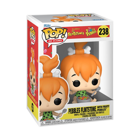 Funko Pop! Ad Icons: Pebbles Flintstone with Fruity Pebbles Funko Pop! Ad Icons: Pebbles Flintstone with Fruity Pebbles