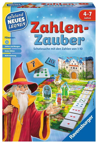 Ravensburger 24964 - Number Magic - Play and Learning for Children, Educational Game for Children from 4-7 Years, Playing New Learning for 2-4 Players Ravensburger 24964 - Number Magic - Play and Learning for Children, Educational Game for Children from 4-7 Years, Playing New Learning for 2-4 Players