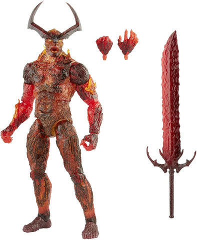 Marvel Hasbro Legends Series 13" Action Figure Toy Surtur, Infinity Saga Character, Premium Design, Figure and 3 Accessories Marvel Hasbro Legends Series 13" Action Figure Toy Surtur, Infinity Saga Character, Premium Design, Figure and 3 Accessories