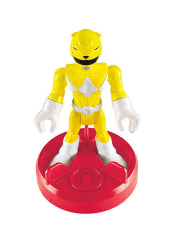 Fisher-Price Imaginext Yellow Ranger and Sabertooth Zord