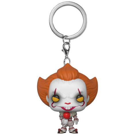 Funko Pop Keychain: Horror It - Pennywise with Balloon Collectible Figure, Multicolor Funko Pop Keychain: Horror It - Pennywise with Balloon Collectible Figure, Multicolor