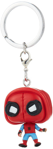 Funko POP Keychain Spider-Man Homecoming Spider-Man Homemade suit Action Figure Funko POP Keychain Spider-Man Homecoming Spider-Man Homemade suit Action Figure