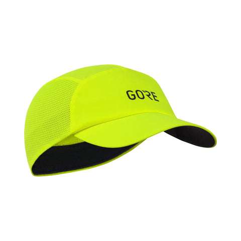 GORE WEAR Mens Mesh Cap, Neon Yellow GORE WEAR Mens Mesh Cap, Neon Yellow