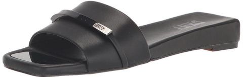 DKNY Women's Comfortable Chic Shoe Alaina Flat Sandal, Black, 6.5 DKNY Women's Comfortable Chic Shoe Alaina Flat Sandal, Black, 6.5