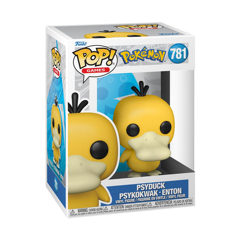 Funko POP! Games: Pokemon - Psyduck - Collectable Vinyl Figure - Gift Idea - Official Merchandise - Toys for Kids & Adults - Video Games Fans - Model Figure for Collectors and Display Funko POP! Games: Pokemon - Psyduck - Collectable Vinyl Figure - Gift Idea - Official Merchandise - Toys for Kids & Adults - Video Games Fans - Model Figure for Collectors and Display