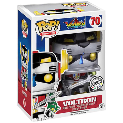 Funko Pop! Animation - Voltron (Metallic) 2016 Convention Exclusive Vinyl Collectible Figure Funko Pop! Animation - Voltron (Metallic) 2016 Convention Exclusive Vinyl Collectible Figure