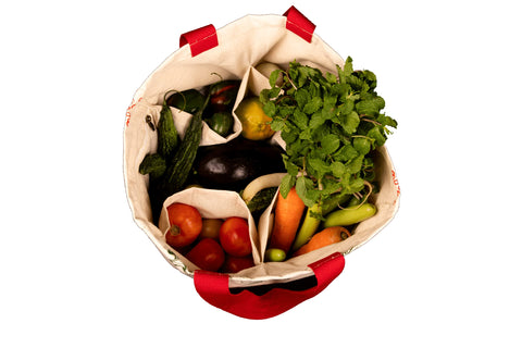 Earthsave Multi Pocket Vegetable Bag - Pomrad | Reusable Fridge/Refrigerator Storage Bag/Pouches for Fruits, Vegetables & Accessories Earthsave Multi Pocket Vegetable Bag - Pomrad | Reusable Fridge/Refrigerator Storage Bag/Pouches for Fruits, Vegetables & Accessories