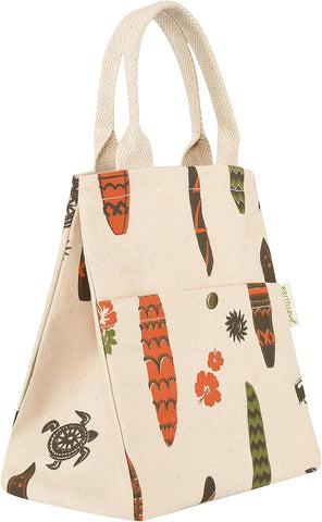 earthsave Insulated Lunch Bag for Office Women & Men (Orange & White) | Eco-Friendly Canvas Tiffin Bags for School, Cotton Drawstring Lunch Bag for Kids| Cloth Lunch Box Bags | Surfer Lunch Bag earthsave Insulated Lunch Bag for Office Women & Men (Orange & White) | Eco-Friendly Canvas Tiffin Bags for School, Cotton Drawstring Lunch Bag for Kids| Cloth Lunch Box Bags | Surfer Lunch Bag