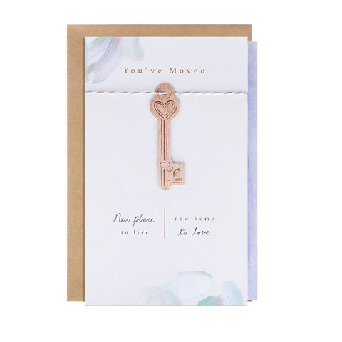 Hallmark New Home Card - Classic Key Design with 3D Attachment Hallmark New Home Card - Classic Key Design with 3D Attachment