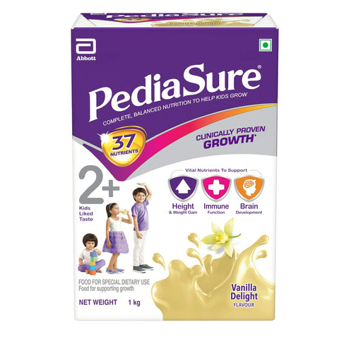 Pediasure Pediasure Vanilla Delight 1Kg/35.2Oz - Plastic Jar - for Kids 2 Years to 10 Years 1Kg/35.2Oz Pediasure Pediasure Vanilla Delight 1Kg/35.2Oz - Plastic Jar - for Kids 2 Years to 10 Years 1Kg/35.2Oz