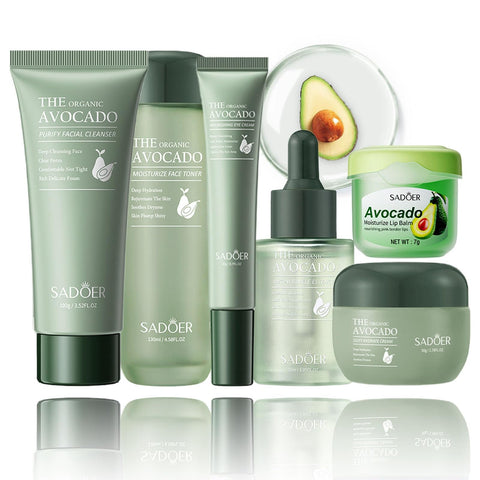 Rosarden Avocado Skincare Set, 6-In-1 Skincare Gift Set With Facial Cleanser, Face Serum, Face Cream, Eye Cream, Toner & Lip Balm, Anti-Aging Skin Care Kit For Women, Birthday Gifts Set For Teen Girls Rosarden Avocado Skincare Set, 6-In-1 Skincare Gift Set With Facial Cleanser, Face Serum, Face Cream, Eye Cream, Toner & Lip Balm, Anti-Aging Skin Care Kit For Women, Birthday Gifts Set For Teen Girls