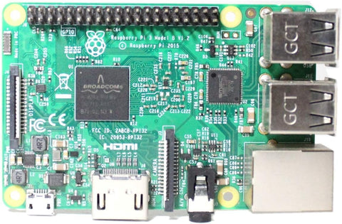 Raspberry Pi 3 Model B CPU 1.2GHz/1GB/USB2.0/HDMI/Bluetooth/WiFi RASPBERRYPI3-MODB-1G Raspberry Pi 3 Model B CPU 1.2GHz/1GB/USB2.0/HDMI/Bluetooth/WiFi RASPBERRYPI3-MODB-1G