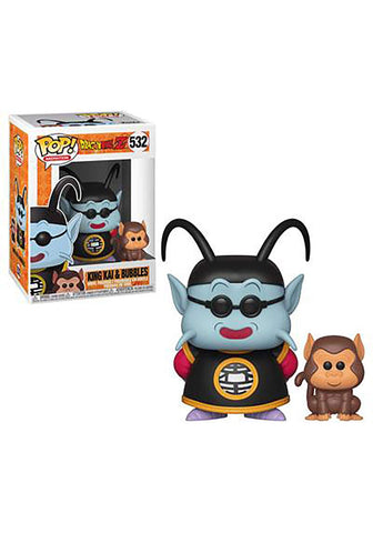 Funko Pop! & Buddy: Dragon Ball Z - King Kai & Bubbles Toy, Multicolor Funko Pop! & Buddy: Dragon Ball Z - King Kai & Bubbles Toy, Multicolor