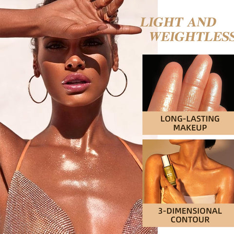 40ML Body Illuminator, Body Glitter Oil, Silky Body Shimmer Oil, Moisturizing Body Highlighter Shimmer, Shimmer Lotion for Body Makeup, Cream Body Glow Bronzer Drops (Bronze Gold) 40ML Body Illuminator, Body Glitter Oil, Silky Body Shimmer Oil, Moisturizing Body Highlighter Shimmer, Shimmer Lotion for Body Makeup, Cream Body Glow Bronzer Drops (Bronze Gold)