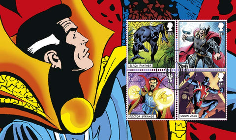 Marvel Prestige Stamp Book Postmarked Edition Marvel Prestige Stamp Book Postmarked Edition