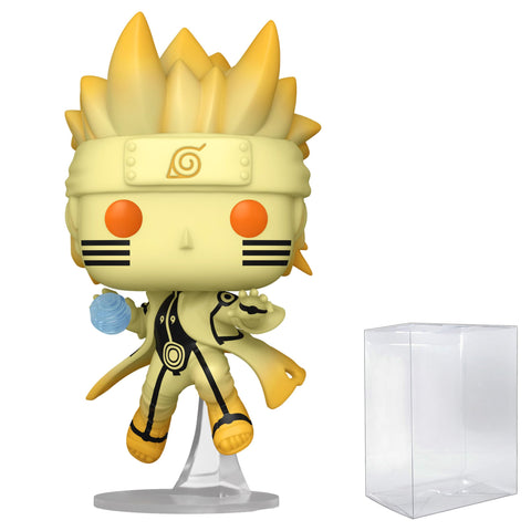 Funko Pop! Animation: Naruto Shippuden - Naruto Uzumaki in Kurama Link Mode with Rasengan Special Edition Multicolor Exclusive Vinyl Figure #1469 with Protector - Common Only Funko Pop! Animation: Naruto Shippuden - Naruto Uzumaki in Kurama Link Mode with Rasengan Special Edition Multicolor Exclusive Vinyl Figure #1469 with Protector - Common Only