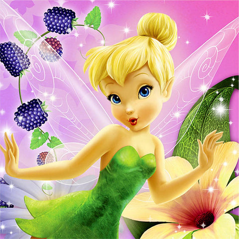 Tinker Bell Sweet Treats Beverage Napkin - 16/Pkg. Tinker Bell Sweet Treats Beverage Napkin - 16/Pkg.