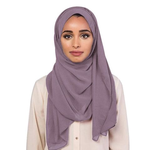 ANKOMINA Women Solid Color Bubble Chiffon Long Scarf Shawl Fashion Soft Muslim Hijab Head Wrap Scarves ANKOMINA Women Solid Color Bubble Chiffon Long Scarf Shawl Fashion Soft Muslim Hijab Head Wrap Scarves