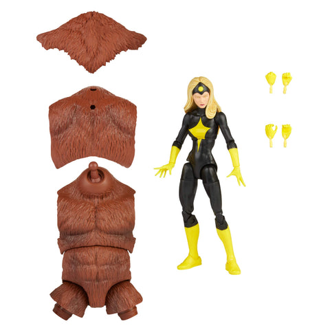 Marvel Legends Series 6-inch Darkstar Action Figure Toy, Premium Design and Articulation, Includes 2 Accessories and 1 Build-A-Figure Part Marvel Legends Series 6-inch Darkstar Action Figure Toy, Premium Design and Articulation, Includes 2 Accessories and 1 Build-A-Figure Part