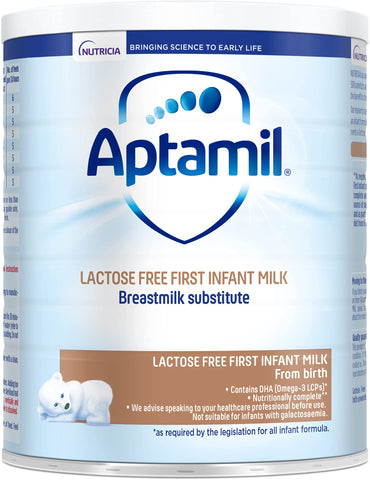Aptamil Lactose Free Baby Milk Formula Powder From Birth, 400 g Aptamil Lactose Free Baby Milk Formula Powder From Birth, 400 g