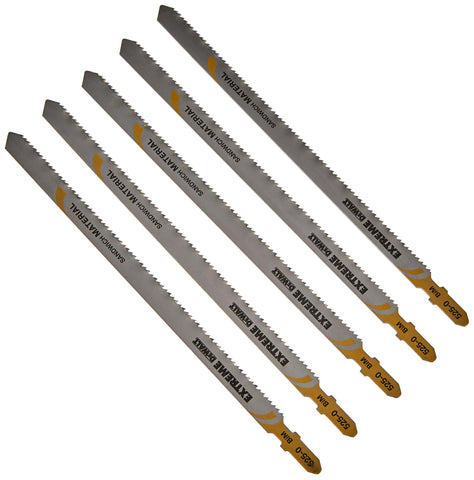 Dewalt DT2084-QZ Jigsaw Blade Bimetal/Sandwich, up to 4.72" (5 piece) Dewalt DT2084-QZ Jigsaw Blade Bimetal/Sandwich, up to 4.72" (5 piece)