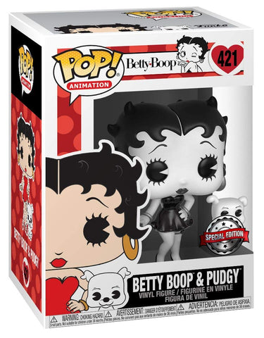 Funko POP! Animation Betty Boop & Pudgy Figure - Entertainment Earth Exclusive Funko POP! Animation Betty Boop & Pudgy Figure - Entertainment Earth Exclusive
