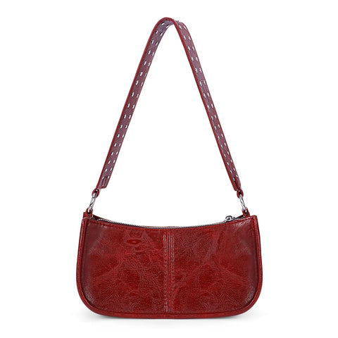 ACUYE Small Shoulder Bag Red Hobo Bags for Women, Y2K Crescent Purse Retro Crossbody Bag Red Clutch Purse with 2 Adjustable Strap PU Tote Handbag Satchel Bag ACUYE Small Shoulder Bag Red Hobo Bags for Women, Y2K Crescent Purse Retro Crossbody Bag Red Clutch Purse with 2 Adjustable Strap PU Tote Handbag Satchel Bag