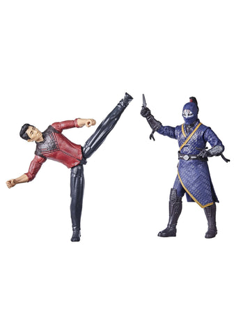 Marvel Hasbro Shang-Chi and The Legend of The Ten Rings Action Figure Toys, Shang-Chi vs. Death Dealer 6-inch Battle Pack, Kids Ages 4 and Up Marvel Hasbro Shang-Chi and The Legend of The Ten Rings Action Figure Toys, Shang-Chi vs. Death Dealer 6-inch Battle Pack, Kids Ages 4 and Up