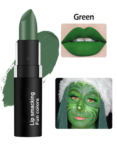 Clown Green Cream Blendable Makeup Stick-1Pcs Green Eye Black Stick, High-pigmented Lipstick LIp Balm, Sweat-proof Face Body Paint Stick,St Patrick's day Cosplay/Party/Stage Show Face Paint Makeup Clown Green Cream Blendable Makeup Stick-1Pcs Green Eye Black Stick, High-pigmented Lipstick LIp Balm, Sweat-proof Face Body Paint Stick,St Patrick's day Cosplay/Party/Stage Show Face Paint Makeup