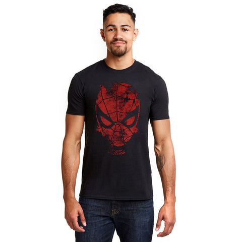 Marvel Men's Spiderman Webhead T Shirt, Black, S UK Marvel Men's Spiderman Webhead T Shirt, Black, S UK