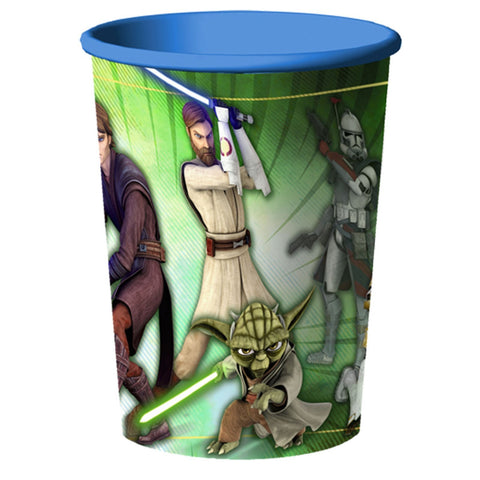 Star Wars: The Clone Wars - 16 oz. Hard Plastic Cup (1) Party Accessory Star Wars: The Clone Wars - 16 oz. Hard Plastic Cup (1) Party Accessory