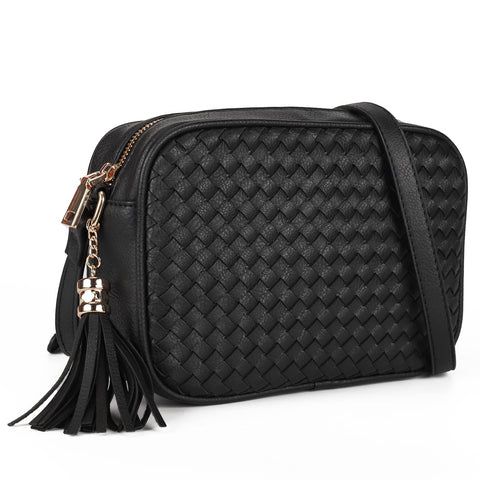 Gladdon Crossbody Bags for Women Woven Ladies Handbags Waterproof Shoulder Bags Multipocket Leather Messenger Bag Gladdon Crossbody Bags for Women Woven Ladies Handbags Waterproof Shoulder Bags Multipocket Leather Messenger Bag