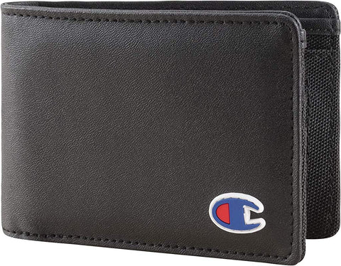 Champion Diplomat Bifold Wallet Black One Size Champion Diplomat Bifold Wallet Black One Size